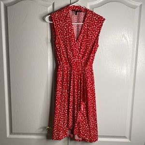 BCBG red print dress